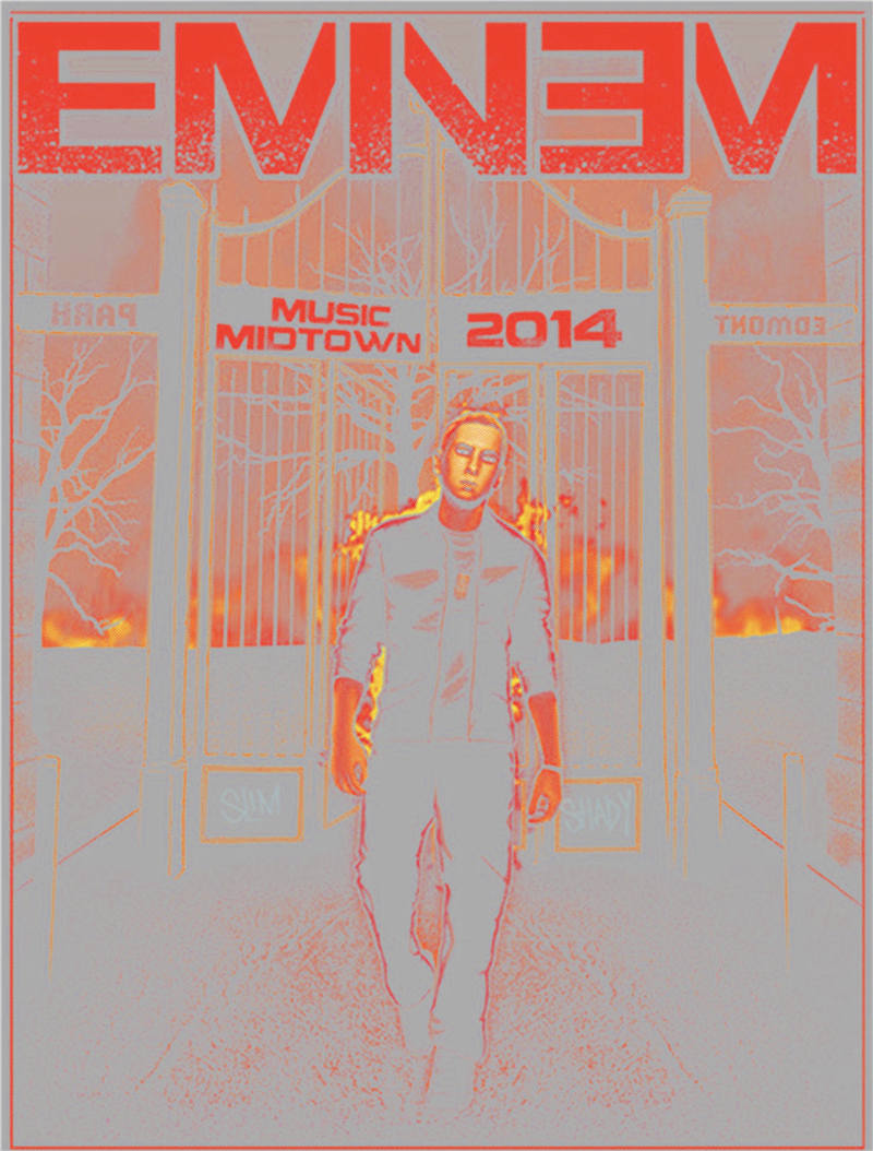 Metal band half tone-MB 455